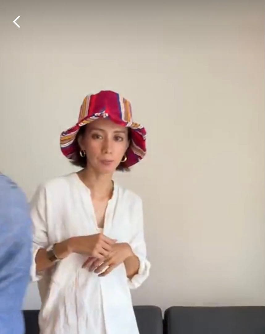 帽子 marihoja Remake Gown Pile