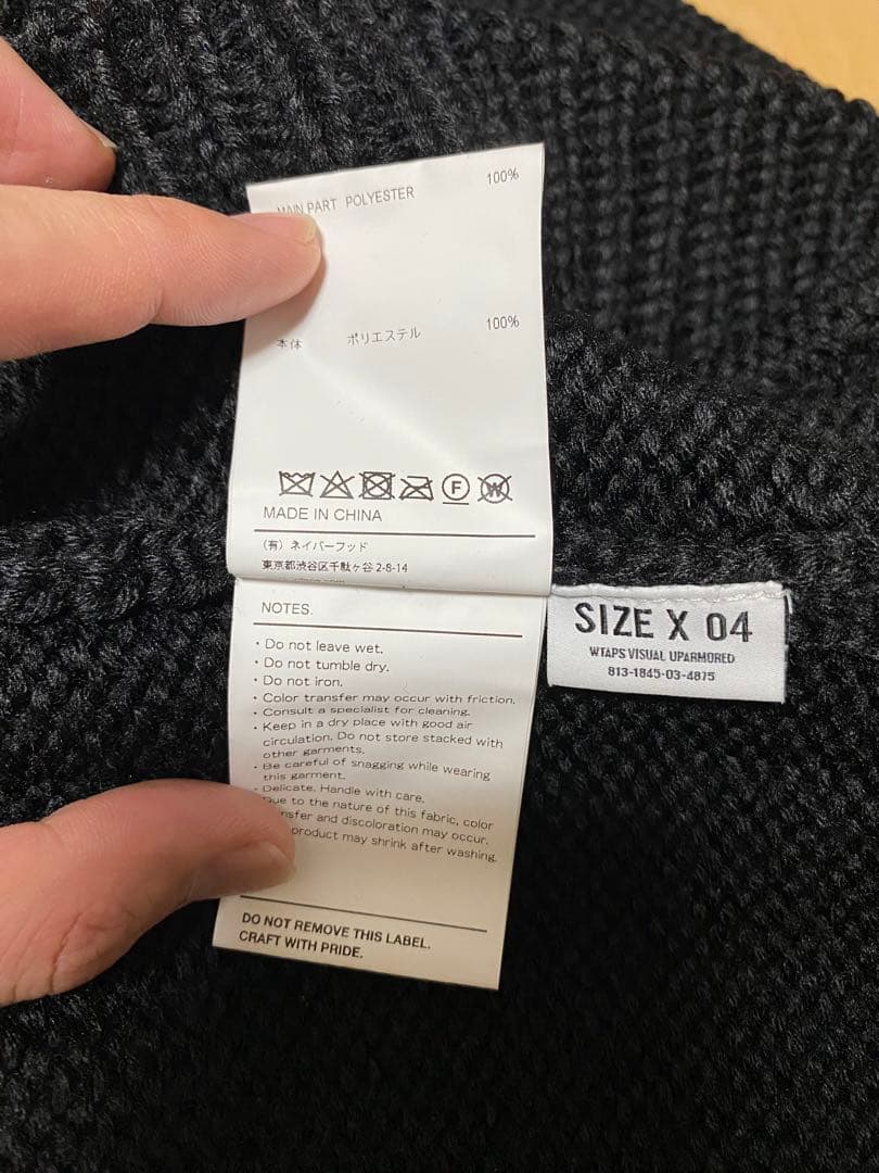 トップス WTAPS INGREDIENT / SWEATER XL