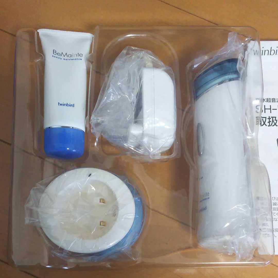 ツインバード BeMainte 防水超音波美顔器