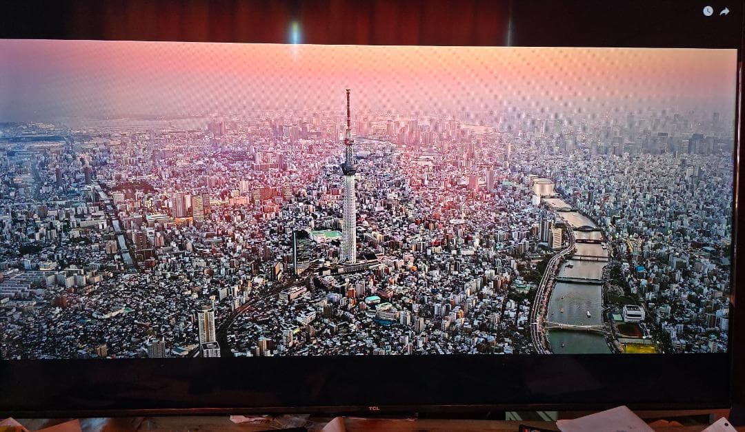 TCL 55T6C 55インチ 2025 量子ドット等倍速　その1