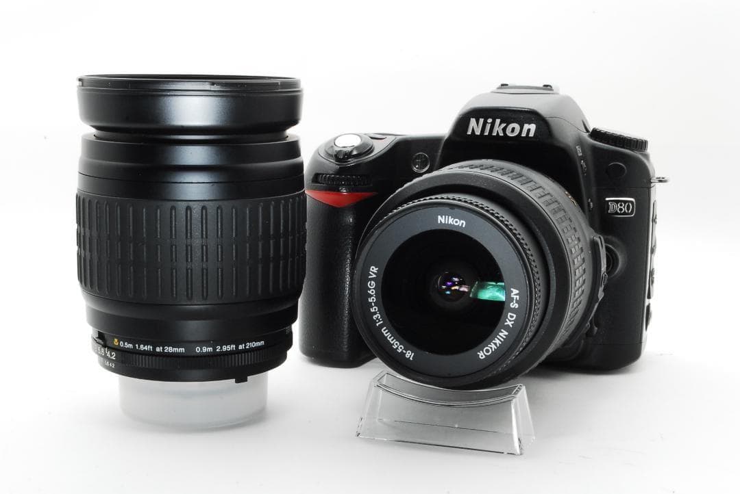 万能◎Nikon D80 標準＋望遠ダブルズームセット☘️