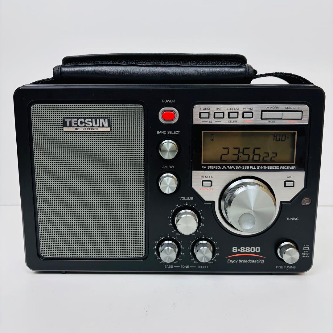 【美品】TECSUN PLL ワールドバンド　ラジオ　レシーバー　S-8800