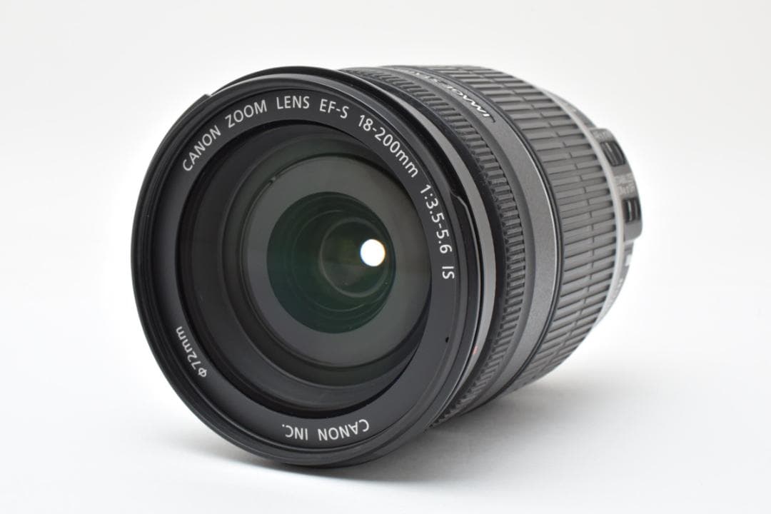 CANON キヤノン EF-S 18-200mm F3.5-5.6 IS 付属