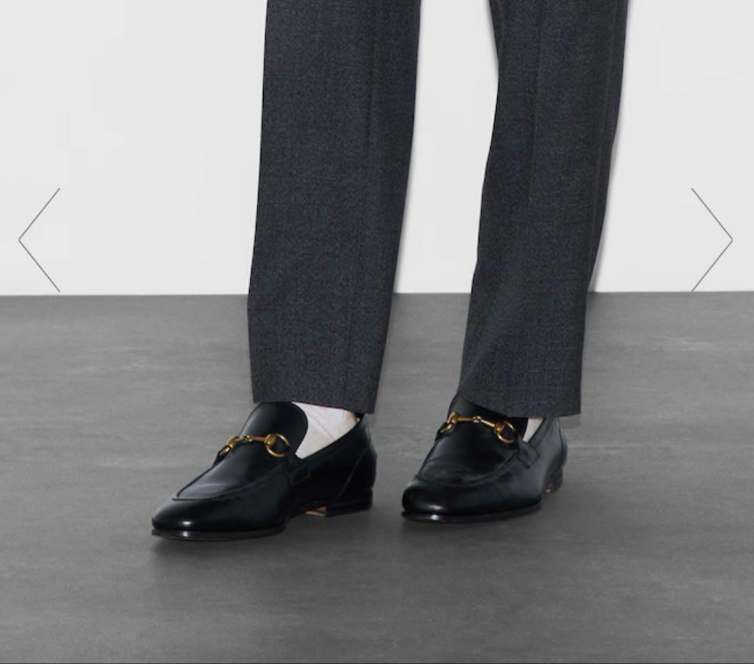 GUCCI グッチ　ホースビットローファー　ヨルダーン　6 1/2