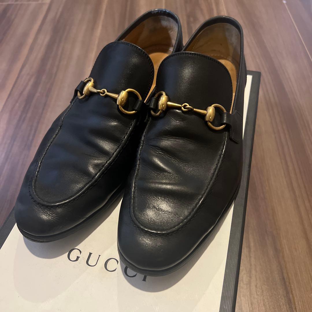 GUCCI グッチ　ホースビットローファー　ヨルダーン　6 1/2