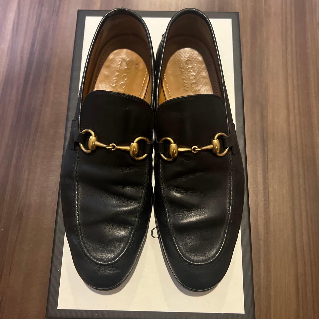 GUCCI グッチ　ホースビットローファー　ヨルダーン　6 1/2
