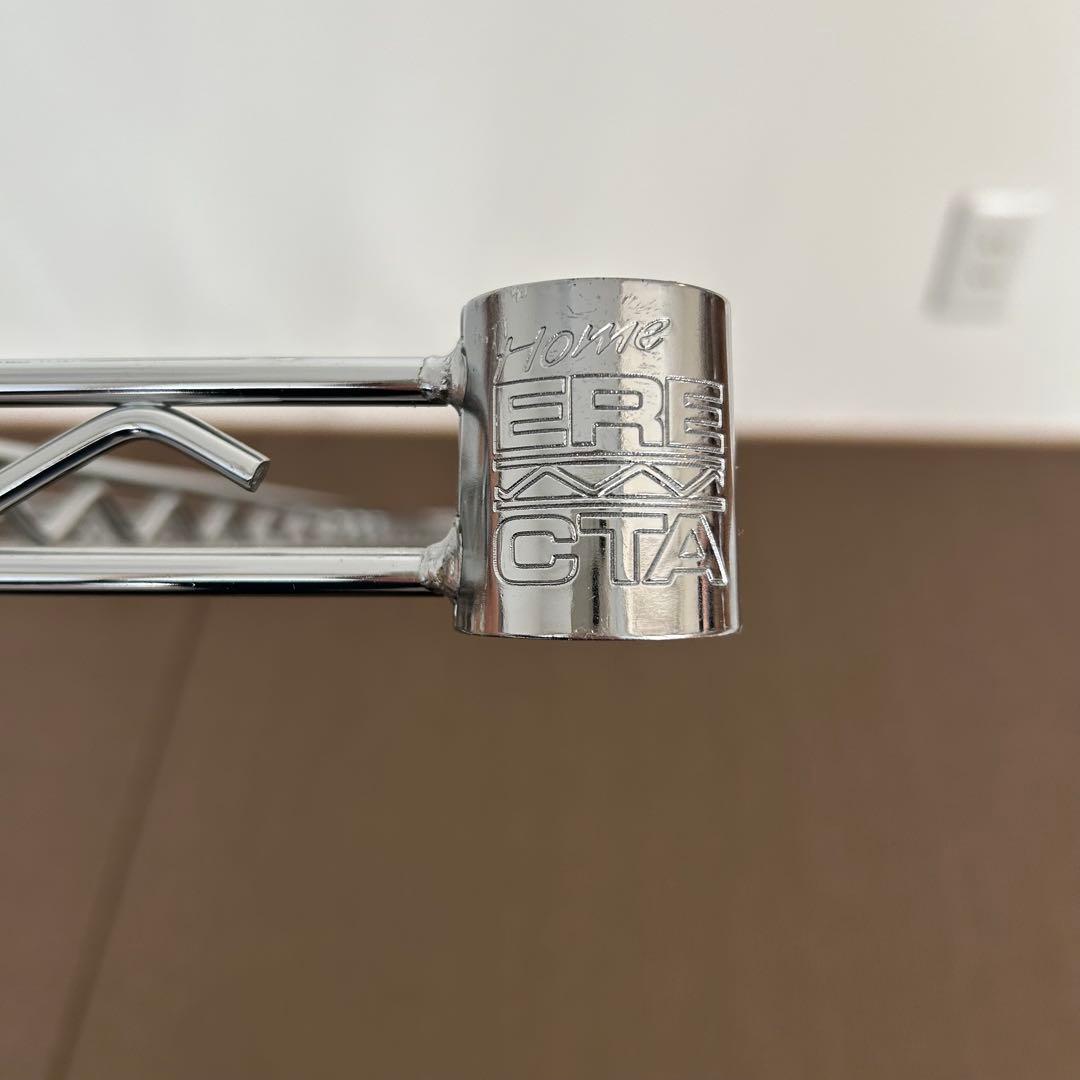 【専用】　ホームエレクター 廃盤品ホワイト パンチングシェルフ 三方クロスバー