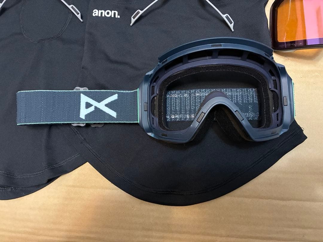 anon M4 low bridge ゴーグルセット