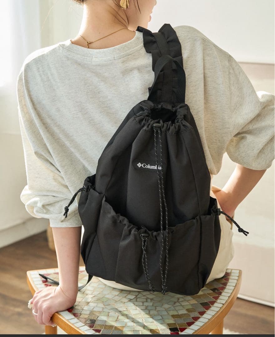 新品 Columbia×FREAK’S STORE/コロンビア ボディバッグ 黒