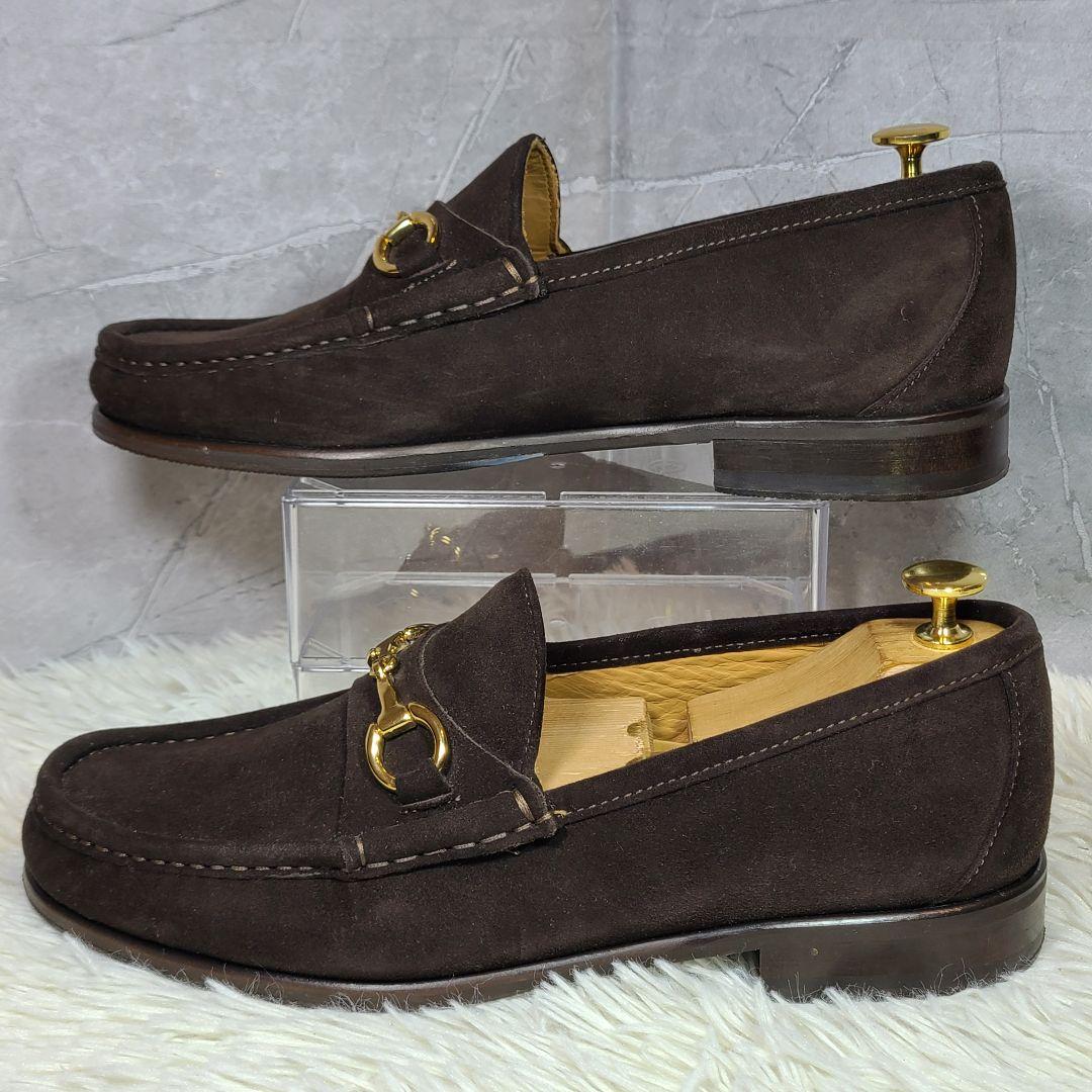 ダニエルレポリ【D.LEPORI】　　スエード　ビットローファー　ダークブラウン