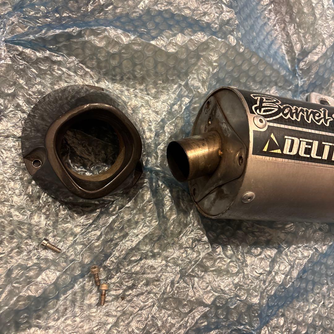 KLX125 デルタ・バレル4-S サイレンサー　マフラー