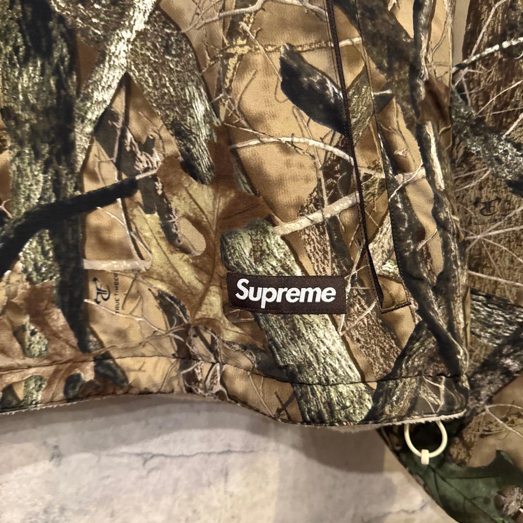 シュプリーム　リバーシブルジャケット　フリース　supreme