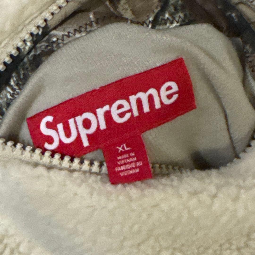 シュプリーム　リバーシブルジャケット　フリース　supreme