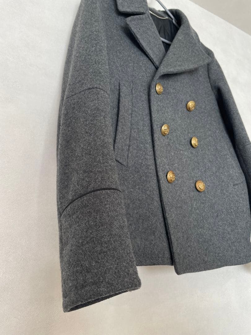 5351 POUR LES HOMMES プールオム　Pコート グレー