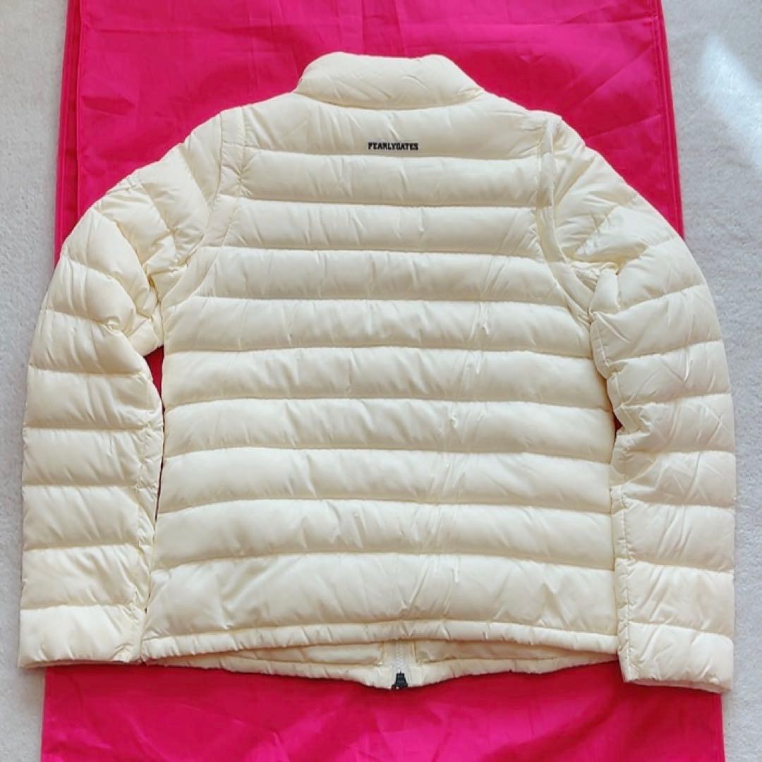 極美品　パーリーゲイツ 　２WAY　ダウン　ジャケット　ベスト　軽量　アイボリー