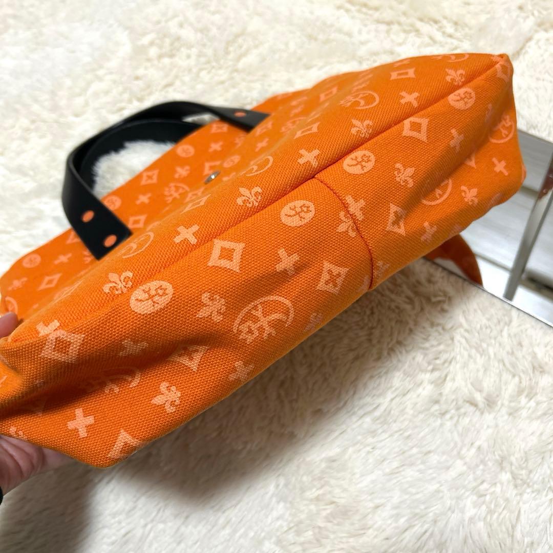 極美品♡CASTELBAJAC♡カステルバジャック ハンドバッグ オレンジ