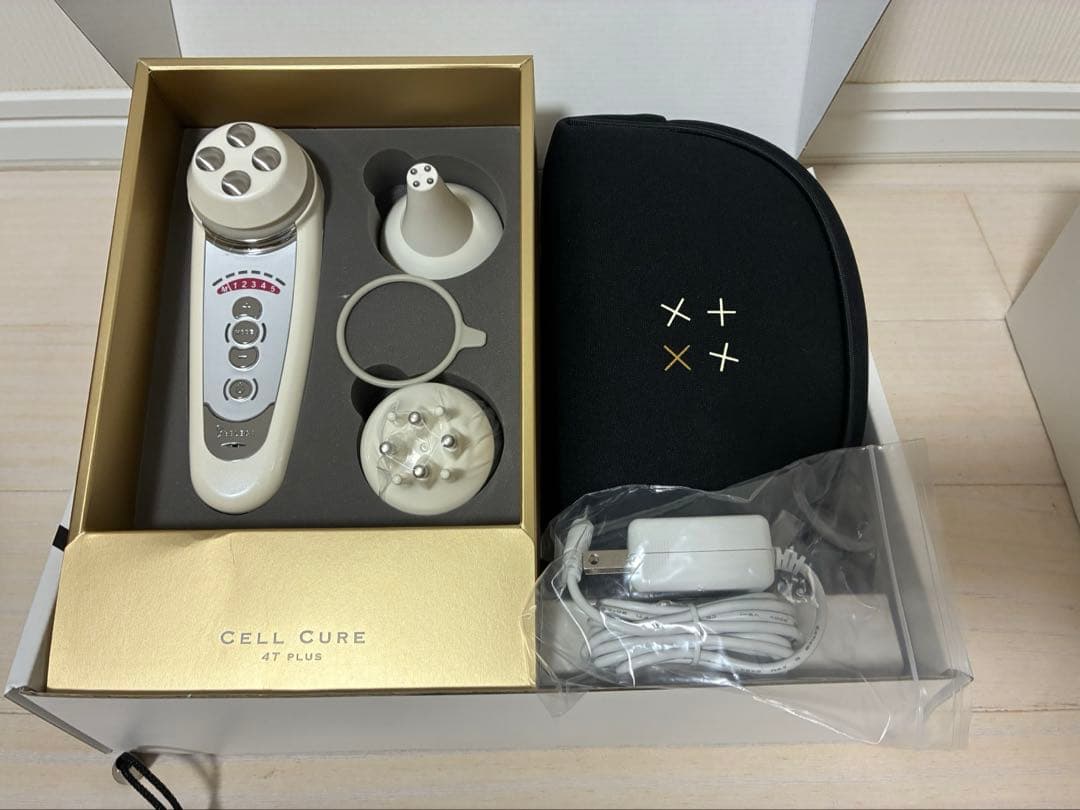 更に割引　多機能美顔器セット セルキュア4T PLUS ベレガ美顔器