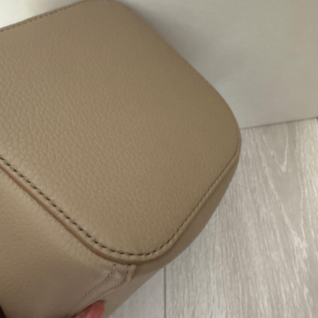 美品！LOEWE ロエベ　べプルミニサンド バケツショルダーバッグ