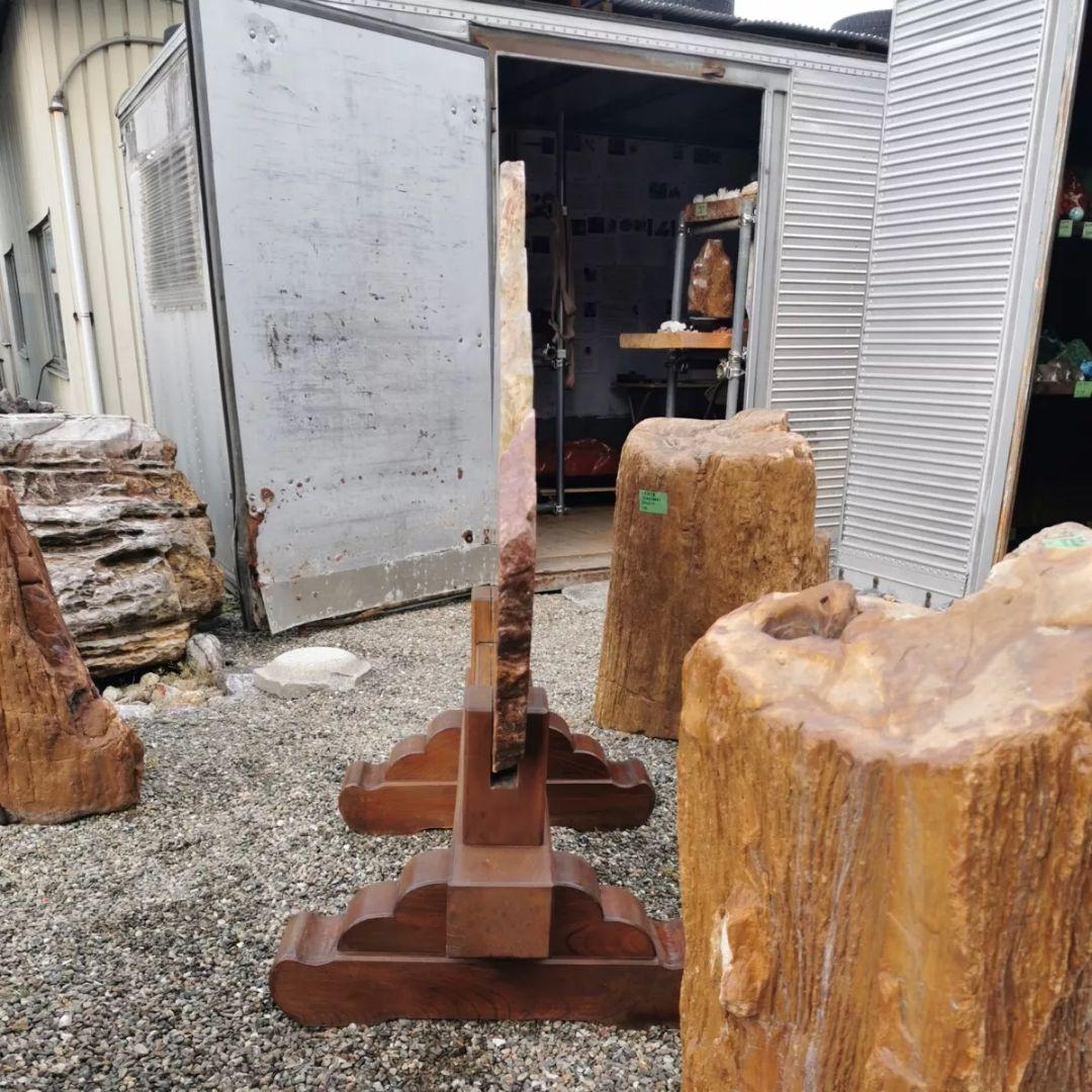 グリーンオニックス　142キロ　庭石　鑑賞石　石　置物　オブジェ　インテリア