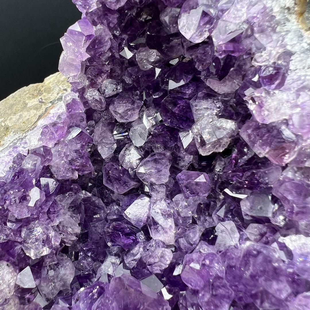 ✳️☆極上別格品☆神々しい美濃紫☆ウルグアイ産 アメジストクラスター 天然石 原石