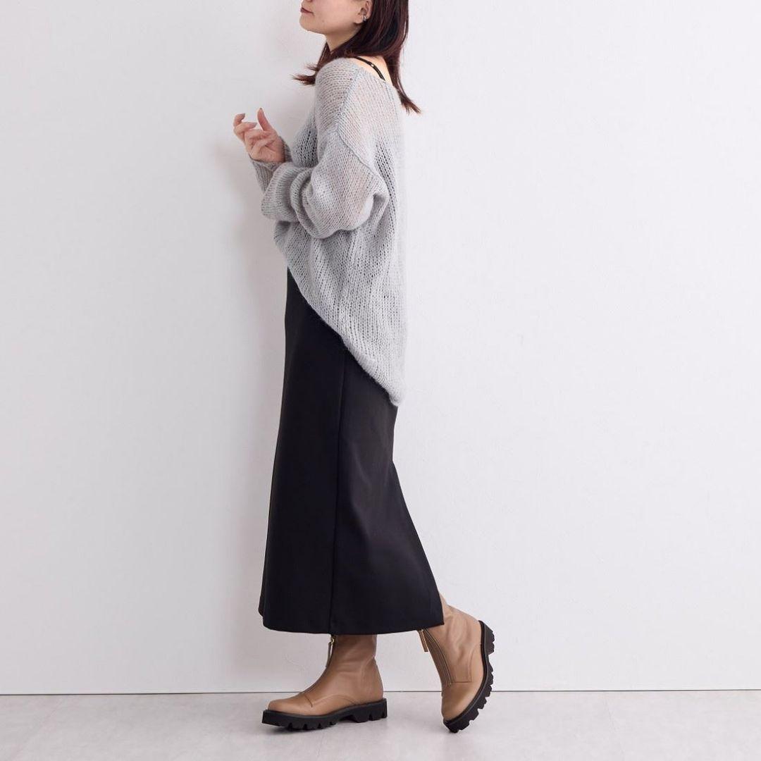 未使用 卑弥呼 トラックソール フロントジップ レザーショートブーツ ダイアナ