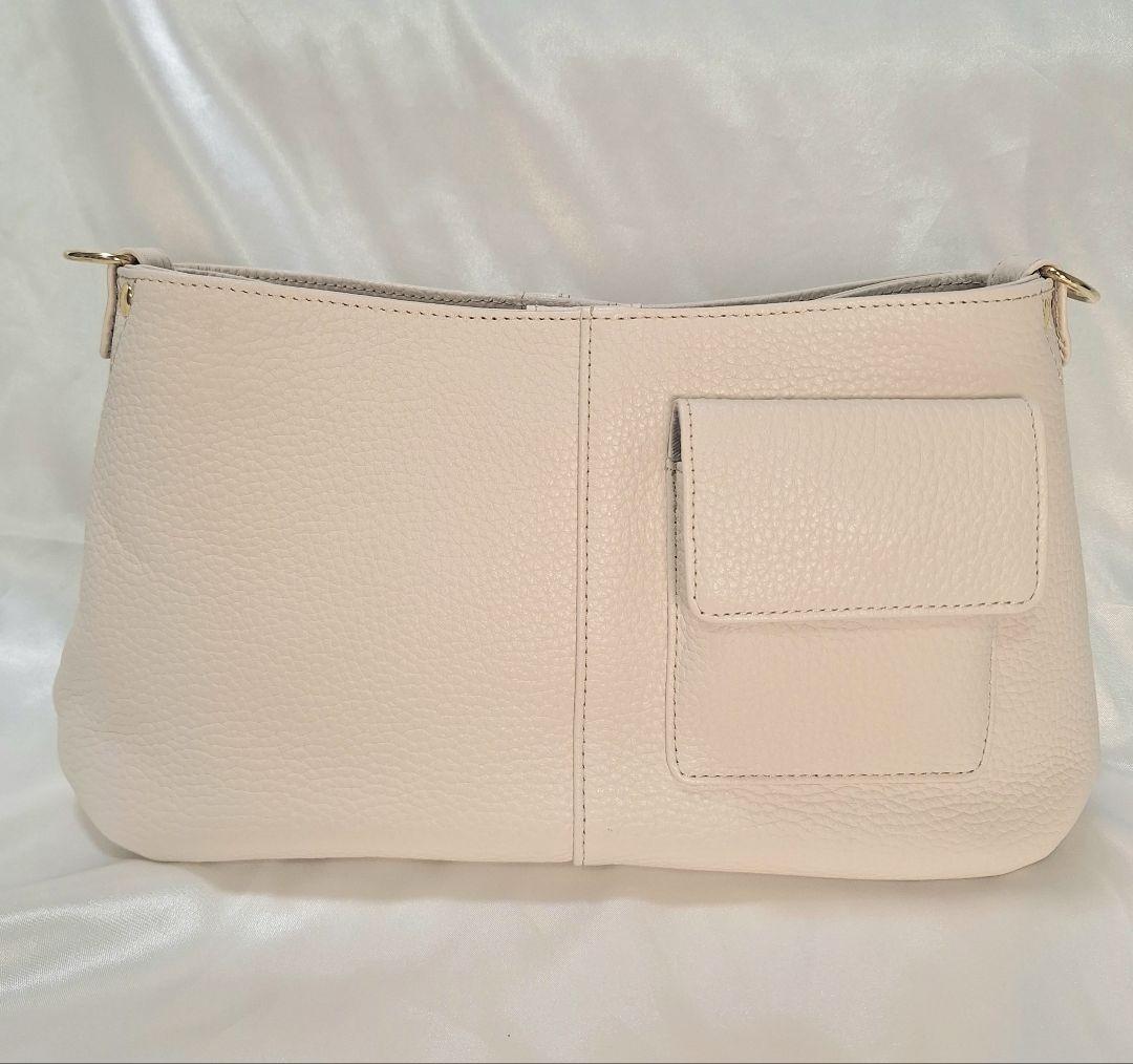 未使用ATAO chivy+ 2Way バッグ レザー ショルダーバッグ 白