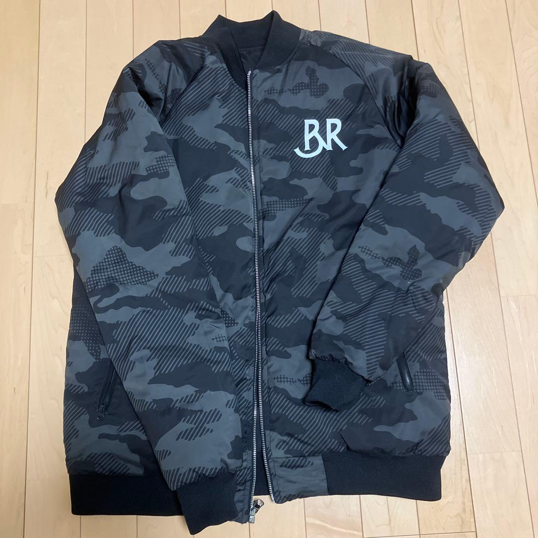 迷彩柄 BRロゴ付き ジャンパーＭサイズ