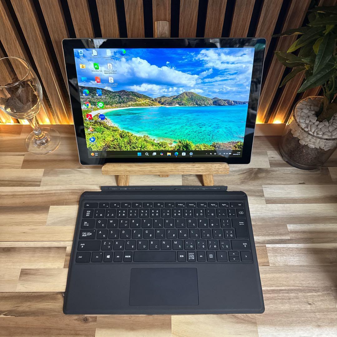 準美品2in1モデル‼️Surface Pro 7☘第10世代☘人気ノートパソコン
