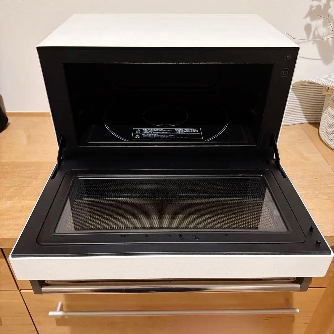 BALMUDA オーブンレンジ ホワイト（E05）オーブン機能◎