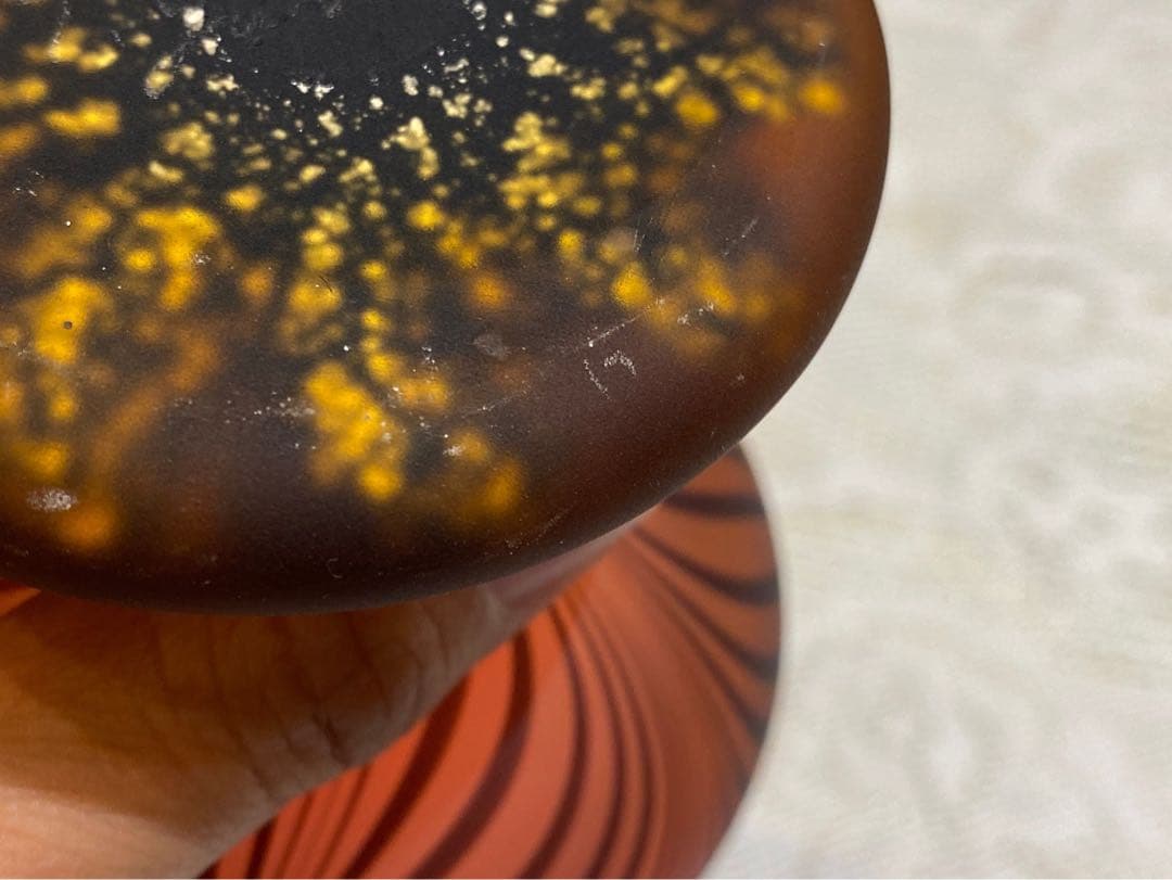 希少 一輪挿し 花瓶 大正ガラス