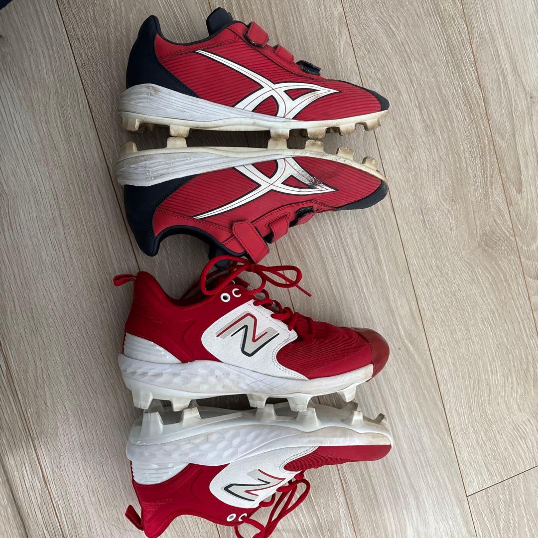 yuto野球スパイク 2点まとめ