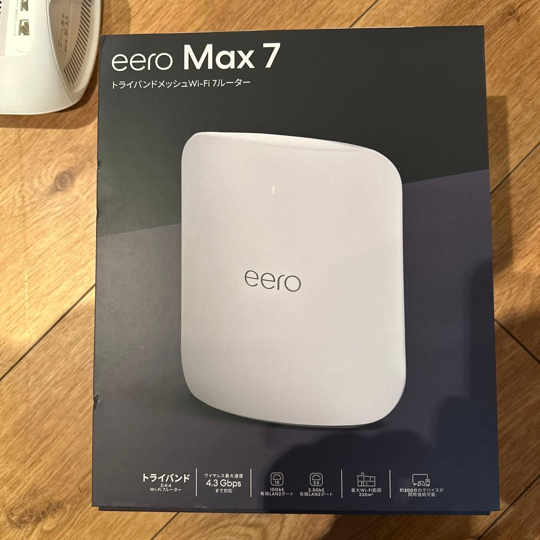 Amazon eero Max 7 - メッシュwifi ルーター