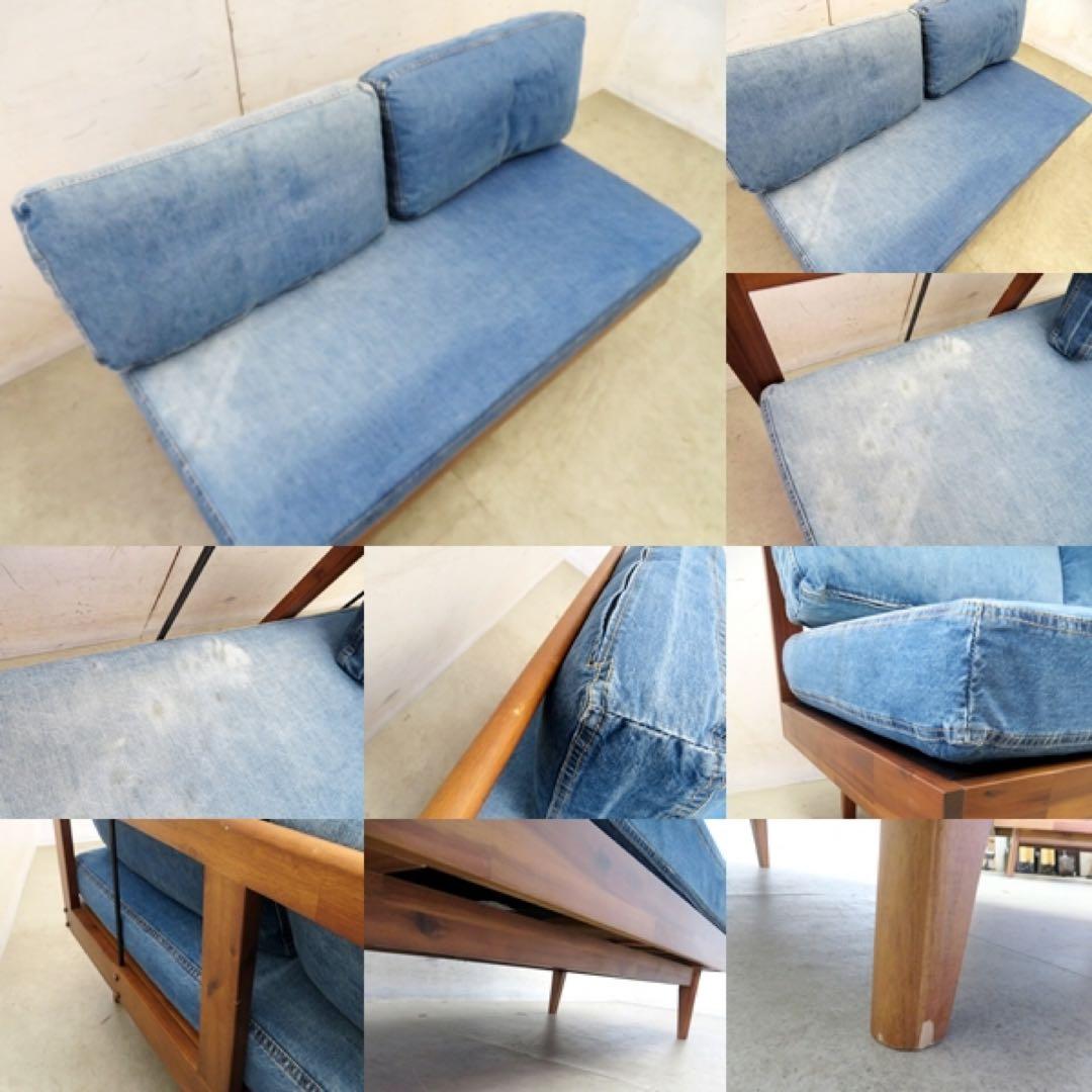 unico ウニコ SWELLAスウェラベンチアームレスソファ 二人掛け　単品