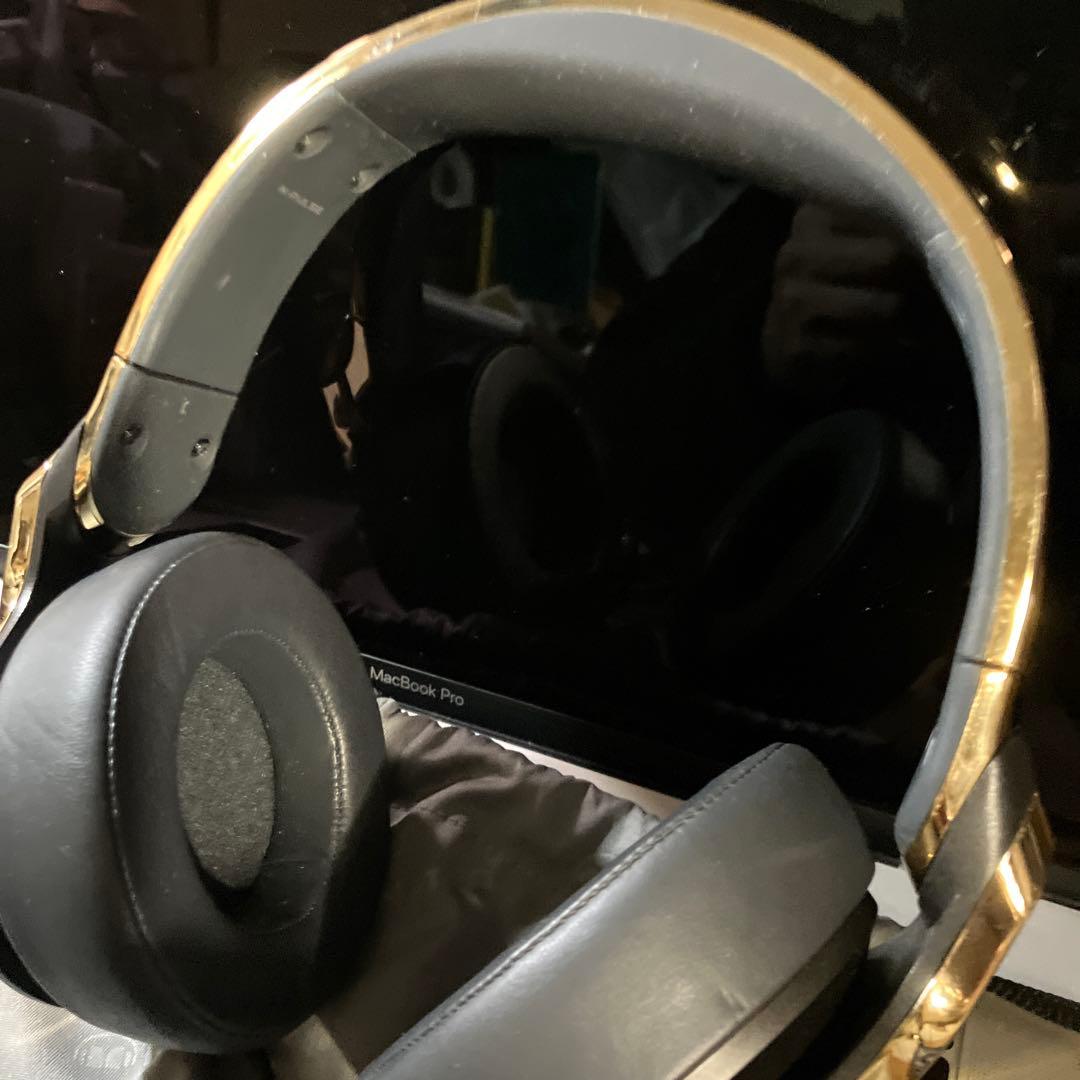 MONSTER 24K ヘッドホン ゴールド MH MEEK OE GLD CU