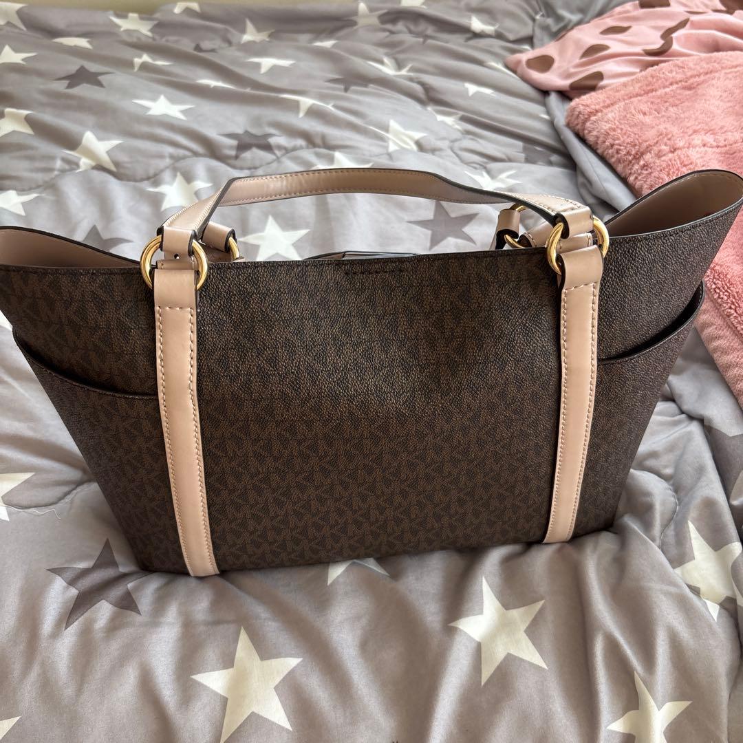 MICHAEL KORS トートバッグ 中型 ブラウン/ベージュ