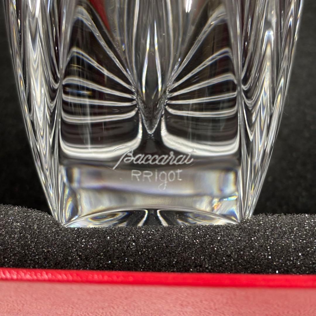 Baccarat バカラ リゴット シェル型 フラワーベース 花瓶