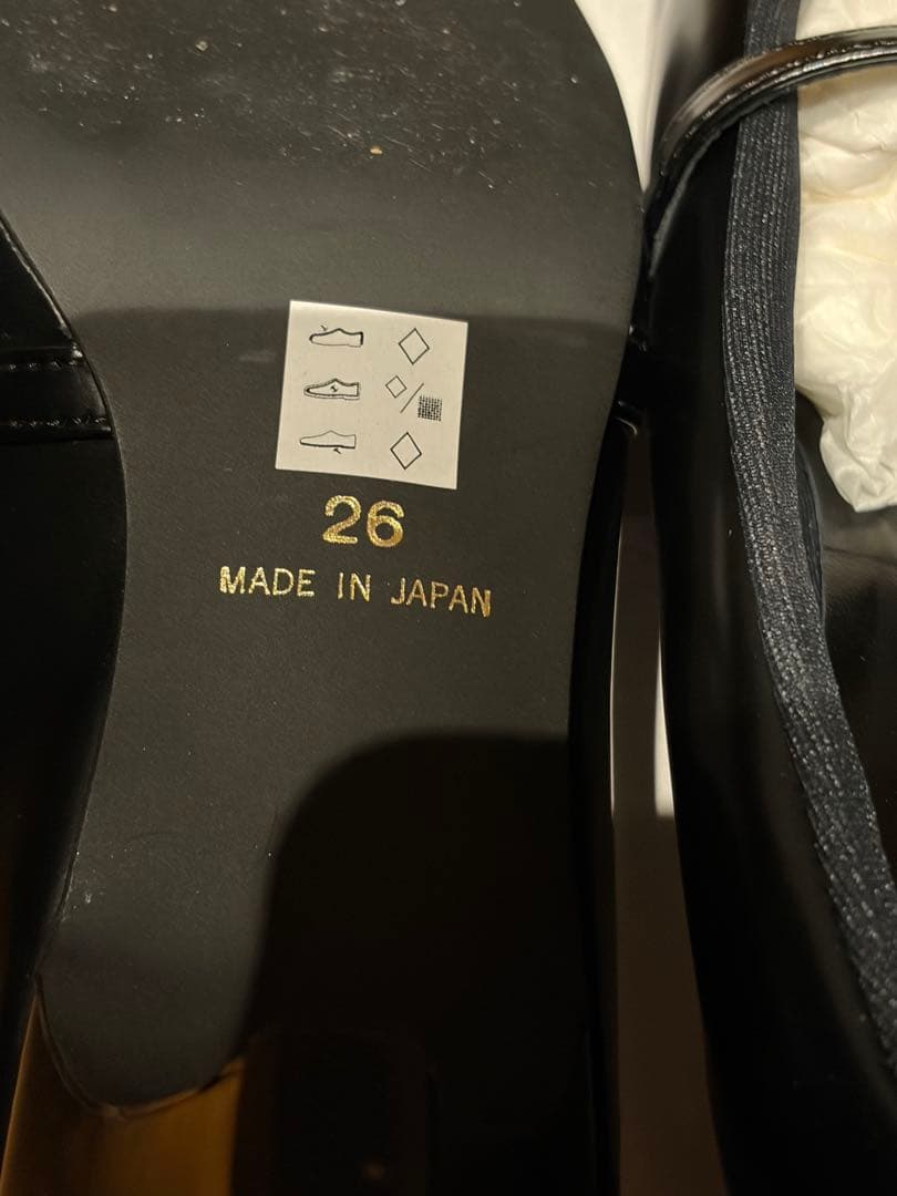 新品 コムデギャルソンオムプリュス ヒールパンプス 26cm 21AW