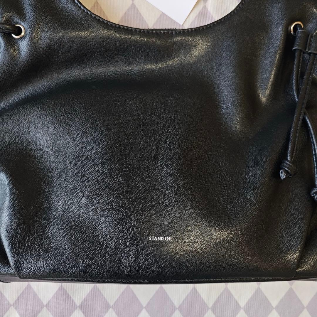 STAND OIL 2way トートバッグ ブラック レディース