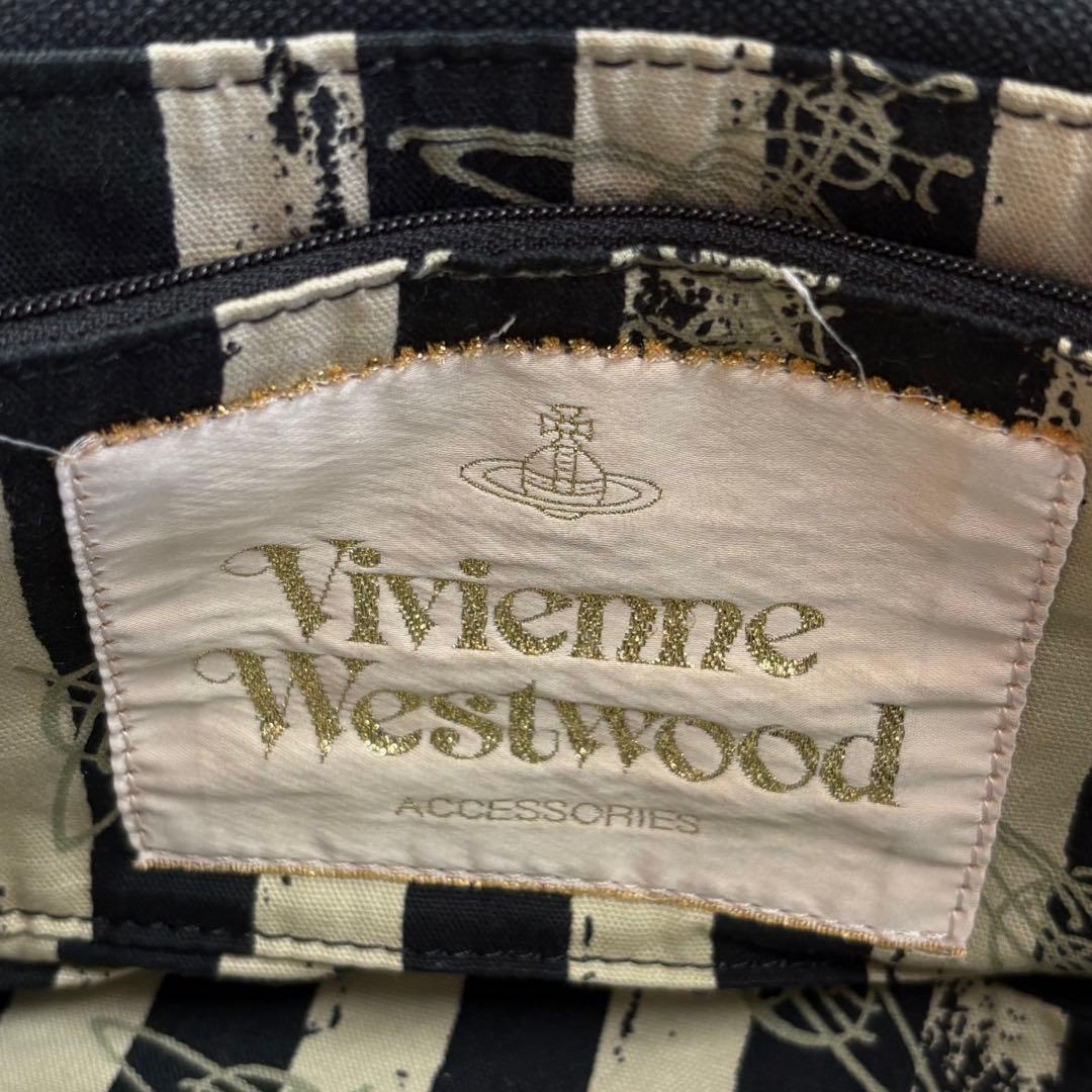 ヴィヴィアン キャンバスショルダーバッグ Vivienne Westwood