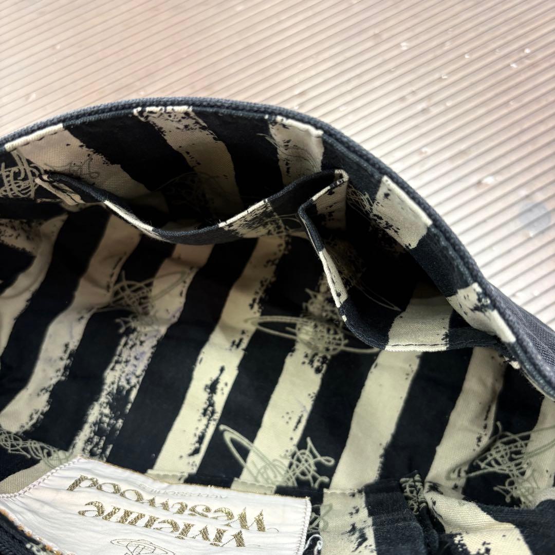 ヴィヴィアン キャンバスショルダーバッグ Vivienne Westwood