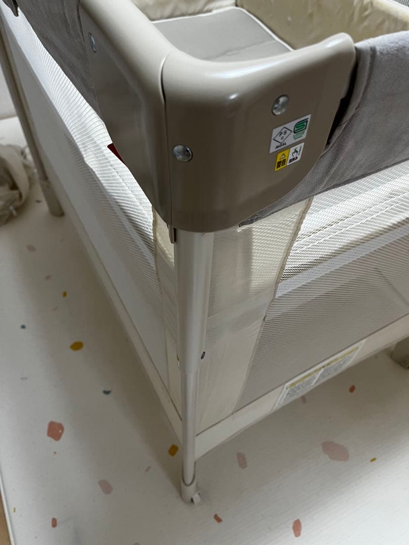 半年使用！アップリカ ココネル エアープラス ホワイトベージュ