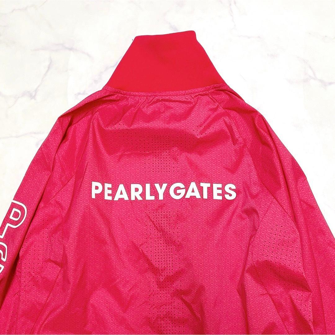 パーリーゲイツ ジップジャケットブルゾン フルジップ PGロゴ ワッペン M