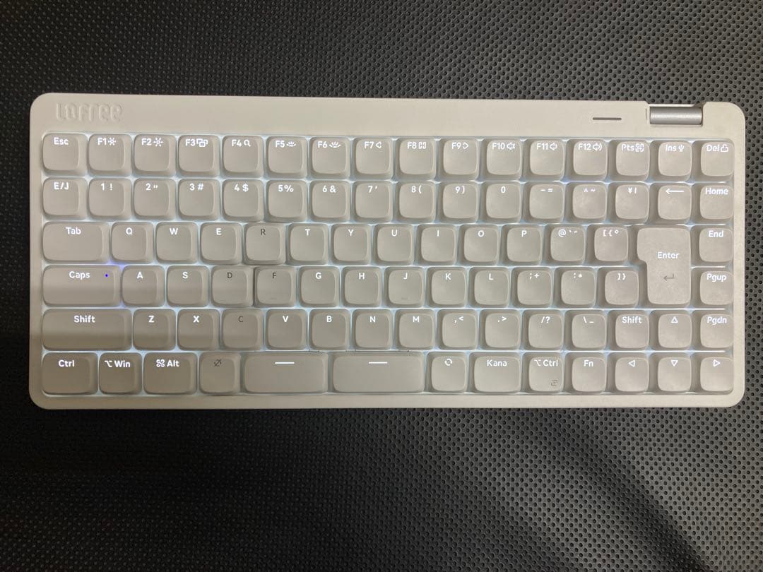 LOFREE flow lite jis配列 ホワイト 白