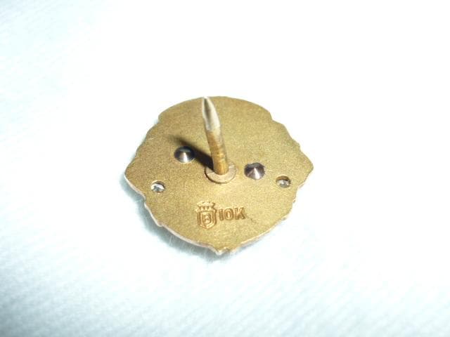 ◆ライオンズクラブ 帽子と七宝製ピンバッジ48個 1個は元会長10K 10金