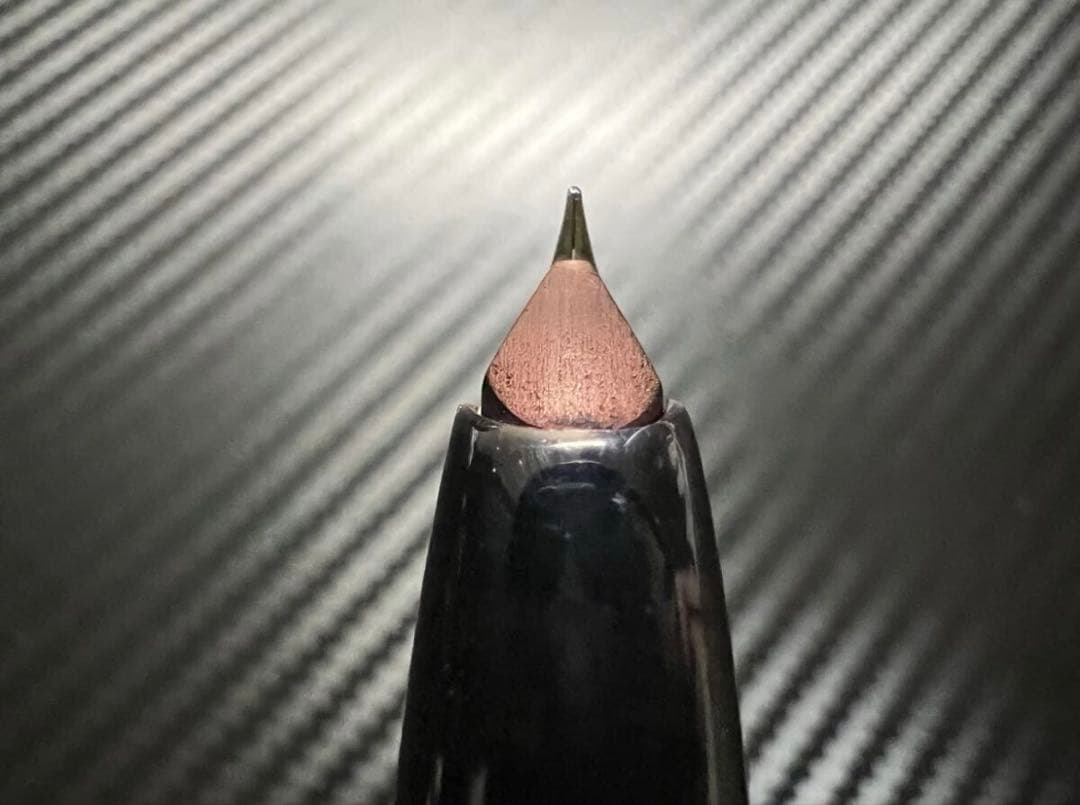 極美品 モンブラン No.14 万年筆 EF 極細字 ブラック