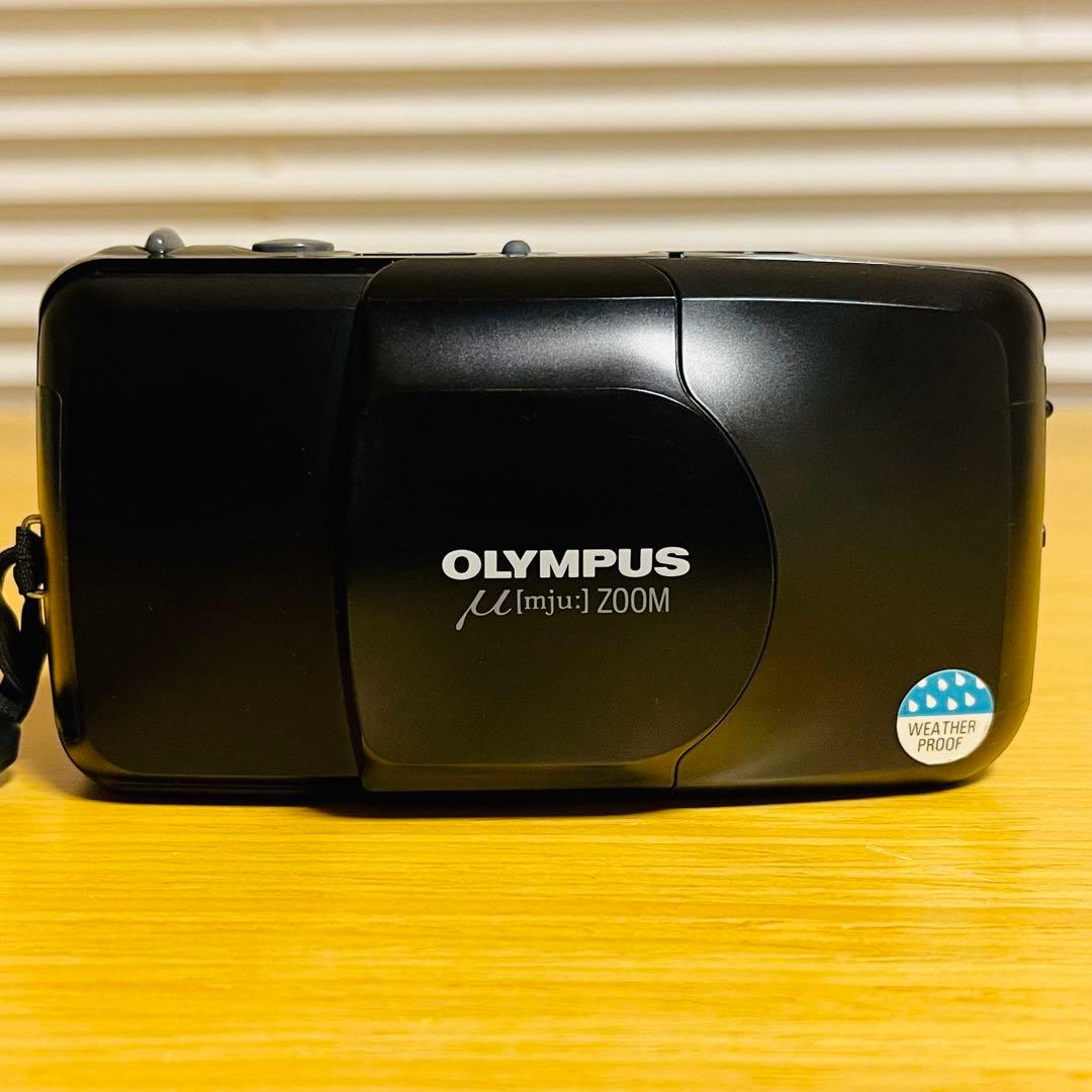 【激レア・動作品】英受賞モデル OLYMPUS μミューZOOM フィルムカメラ