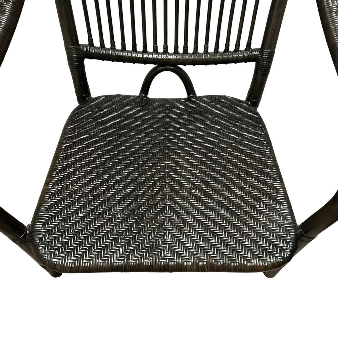 ★週末セール★カザマ アコルデアーム チェア 籐家具 ラタン