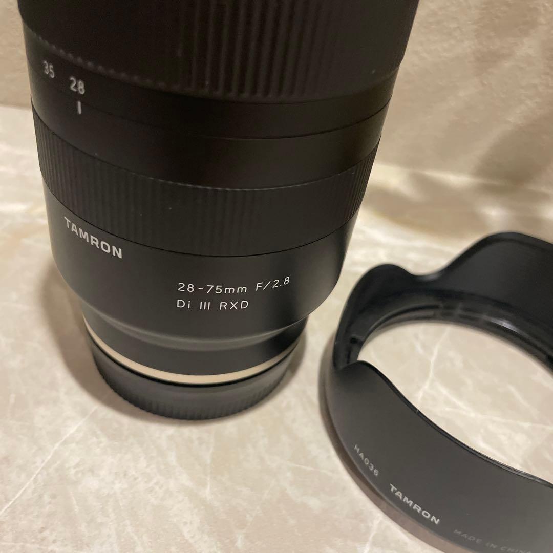 デジタルカメラ TAMRON 28-75 F2.8 DI3 RXD(A036SE)