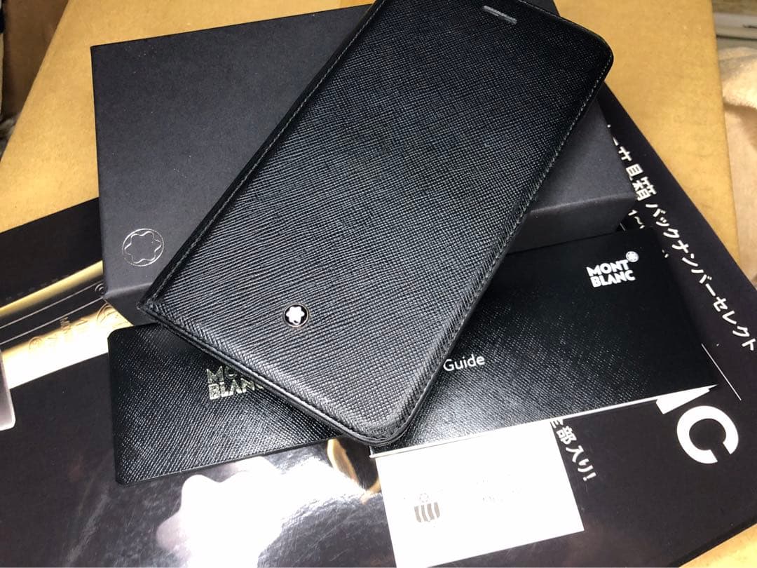 モンブラン　★稀少完売入手困難品！★iPhone7・8plus用本革スマホケース