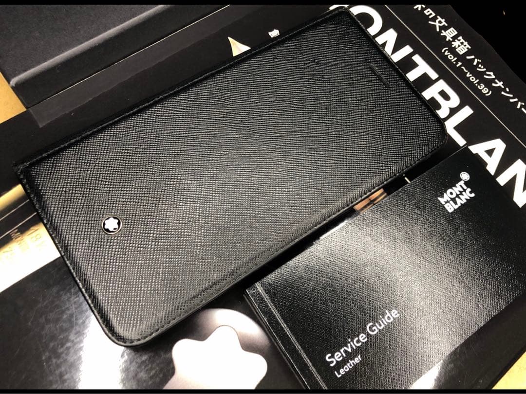 モンブラン　★稀少完売入手困難品！★iPhone7・8plus用本革スマホケース